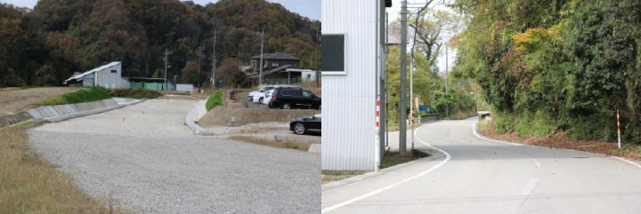 県道清水小坂線の整備