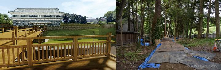 金沢城公園整備（加賀百万石回遊ルート）