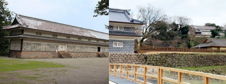 金沢城公園整備（三十間長屋）