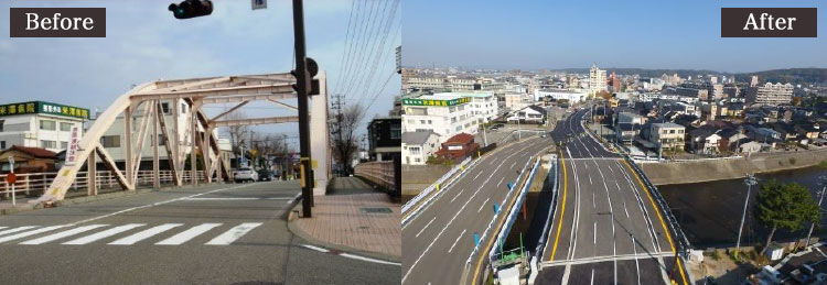 中島大橋BeforeAfter