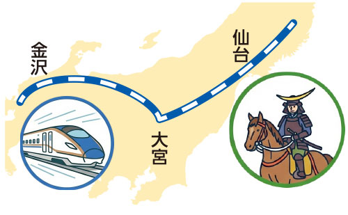 北陸東北 直通新幹線